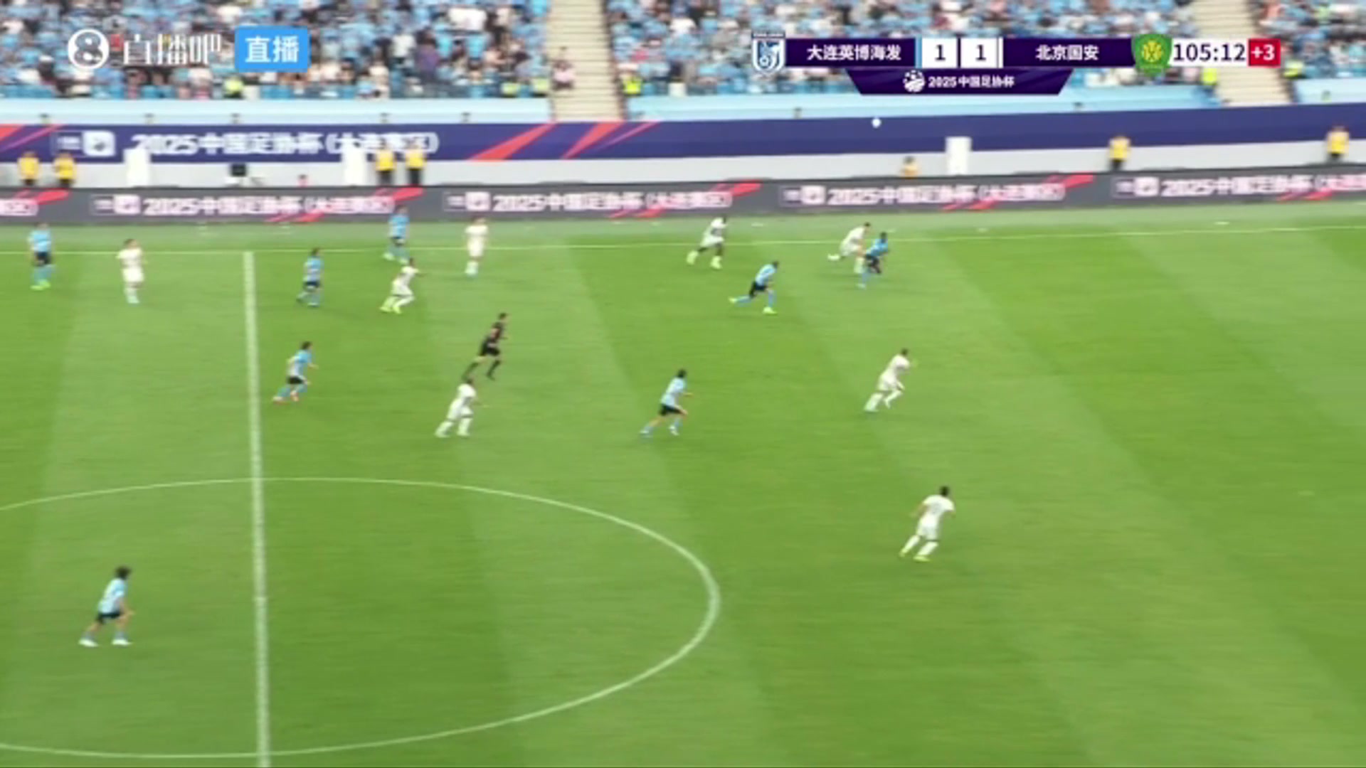 怎么老是你馬萊萊停球稍大直接停給對方門將