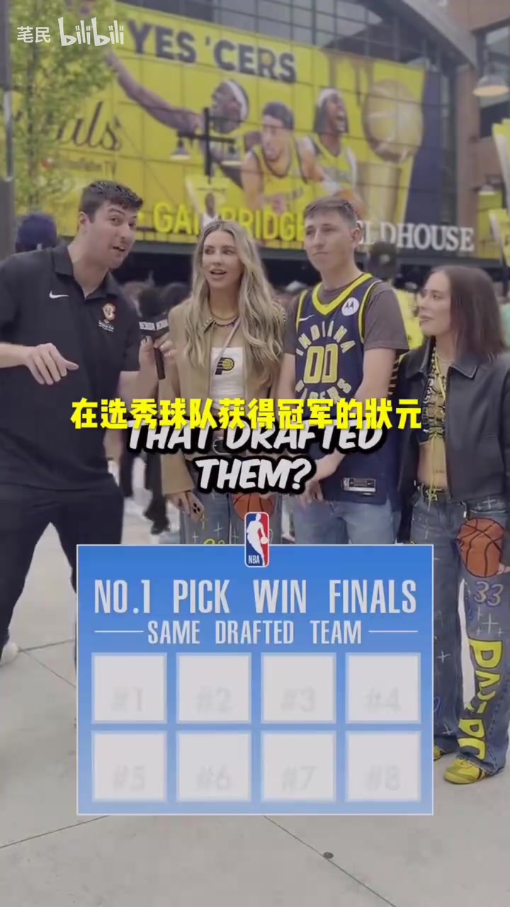 美女挺能提供情緒價(jià)值街頭采訪說(shuō)出在母隊(duì)奪冠的NBA狀元